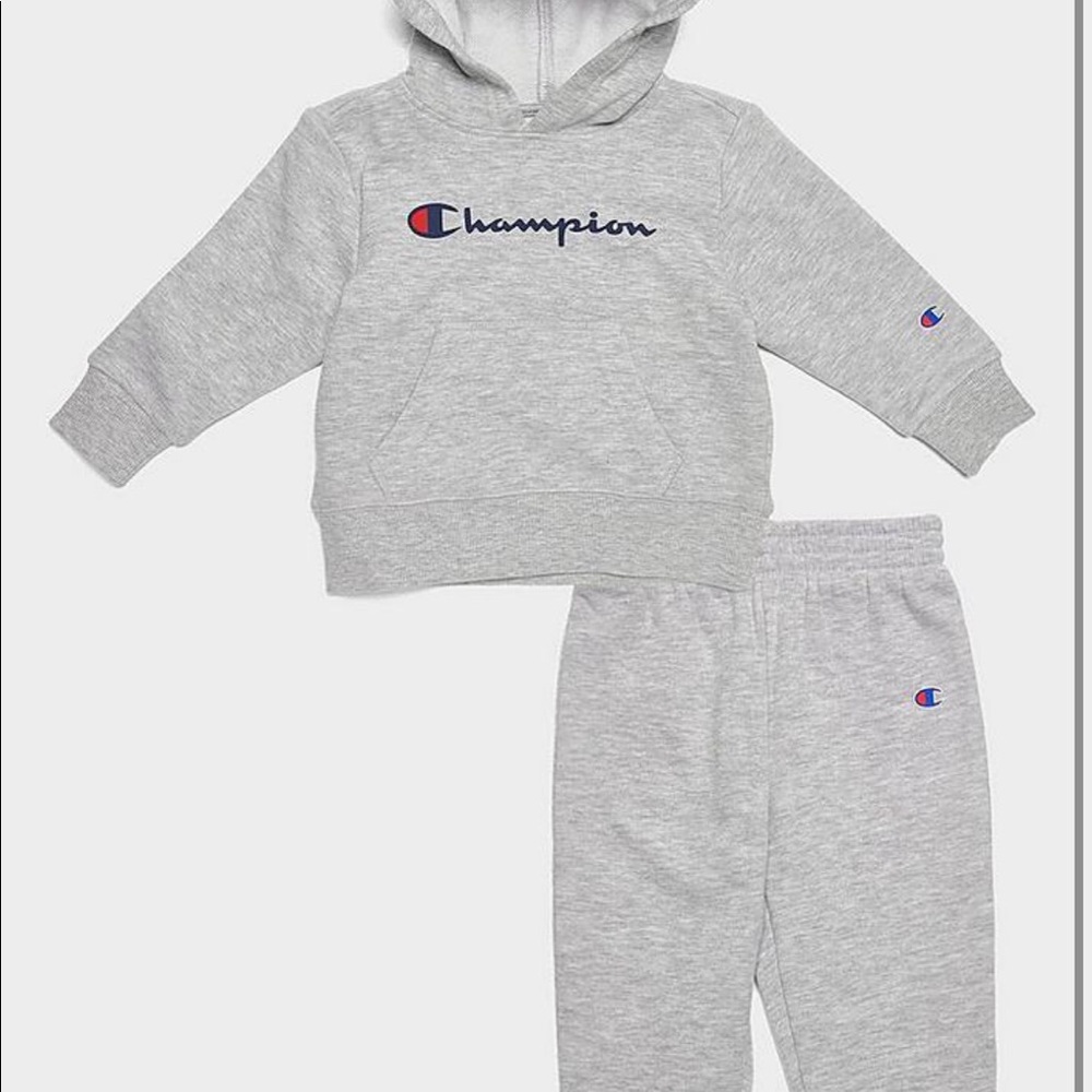 New Champion toddler size 24 months two piece sweatsuit.